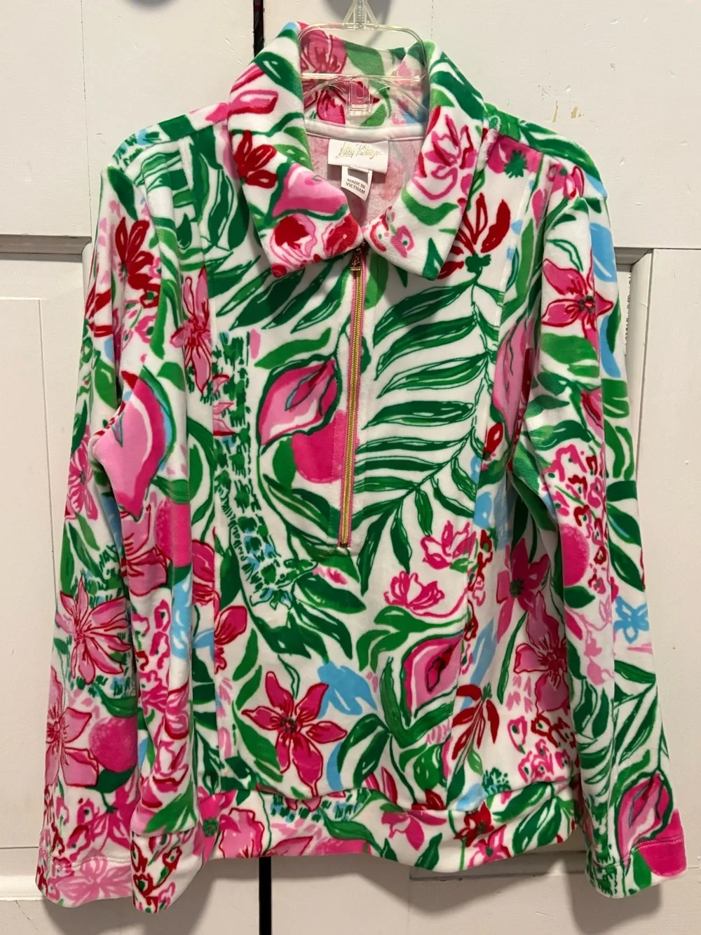 Lilly Pulitzer Girl’s Velour Tracksuit - Picture 3 of 16